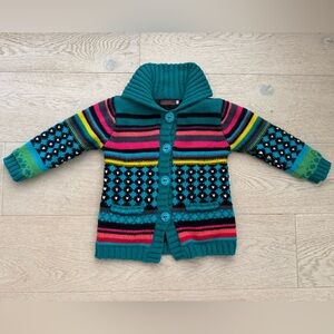 Kids Catimini Cardigan Sweater size 4